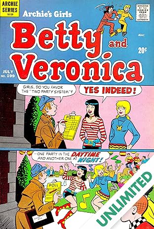 Archie's Girls Betty & Veronica #199